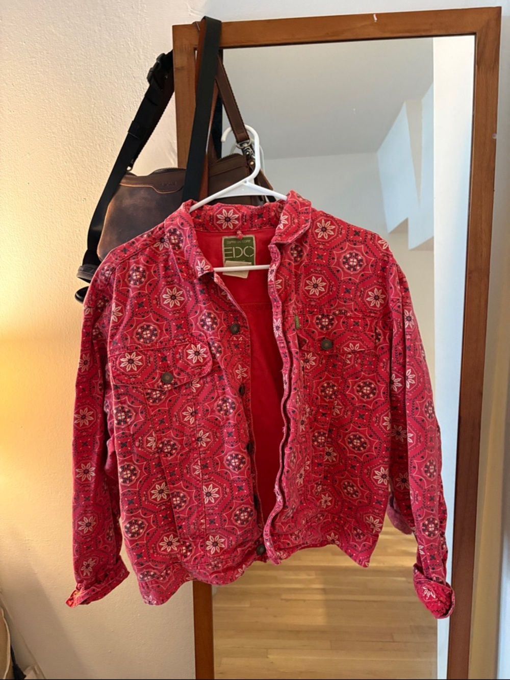 Bandana patterned jacket